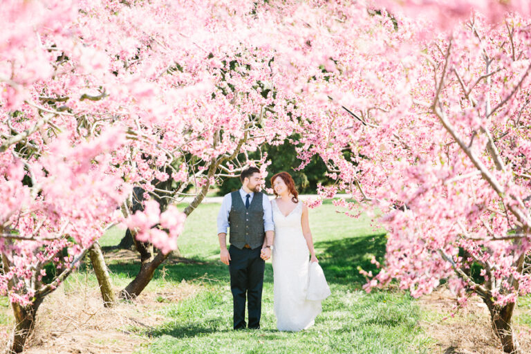 Spring Blossom Wedding at Navy Hall
