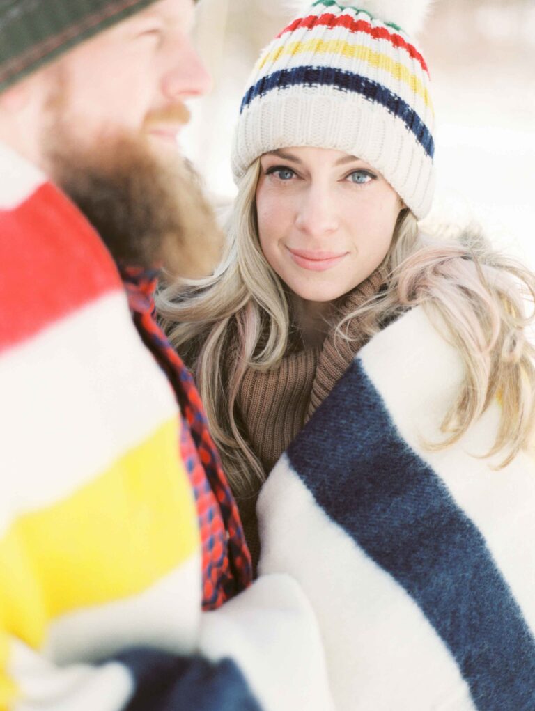 Winter Engagement // Katie + Moe