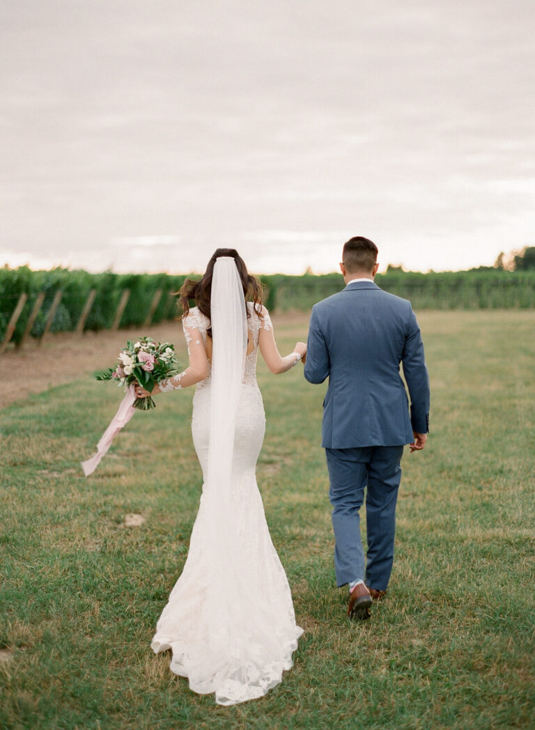 SONIA + TIM // CHATEAU DES CHARMES WINERY WEDDING