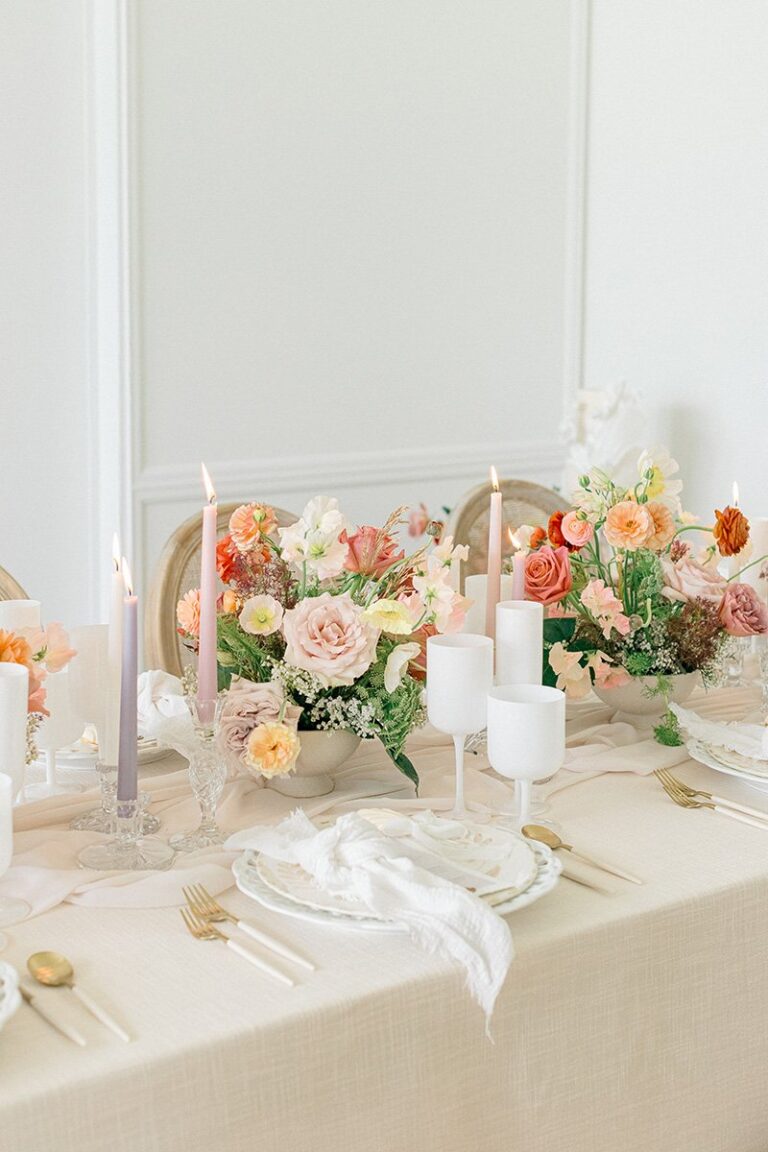 PETALS AND GOLD: A FLORAL REVERIE WEDDING EDITORIAL // DANIELLE CARGILL PHOTOGRAPHY
