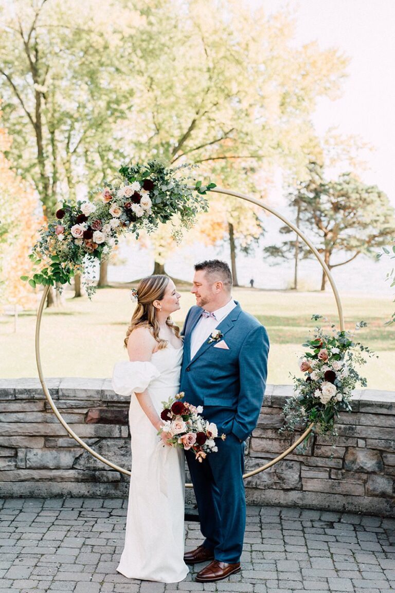 Beautiful Lakefront Paletta Mansion Wedding in Burlington